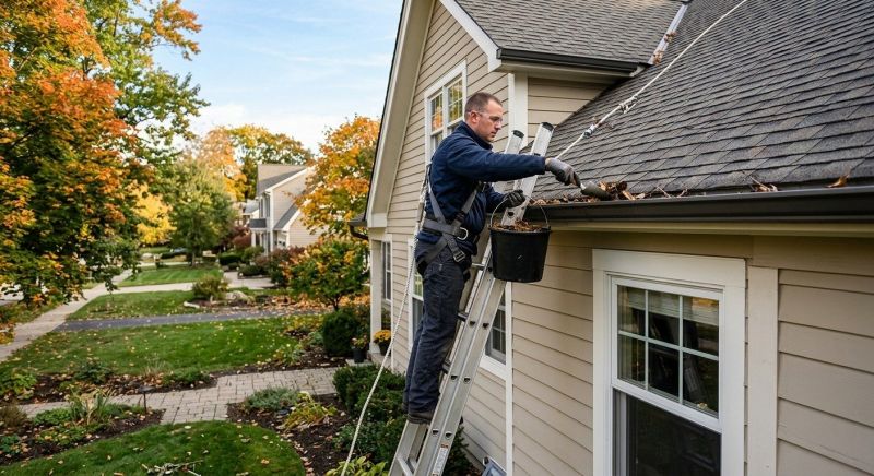 Clogged Gutter Clearing in Bergen County, NJ