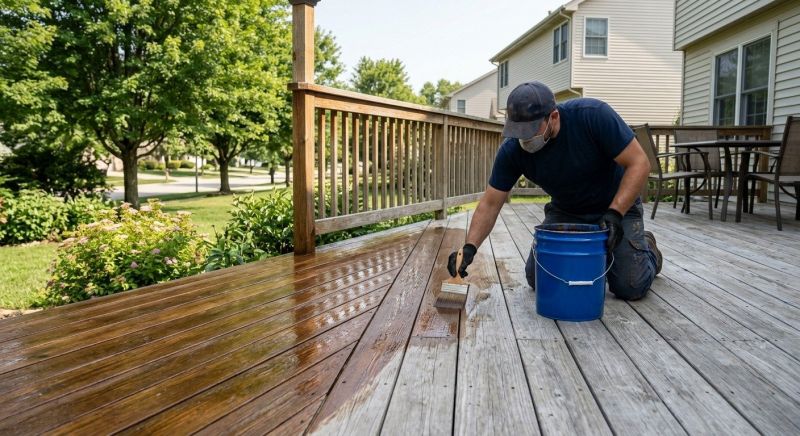 Concrete Deck Sealing in Bellevue, WA