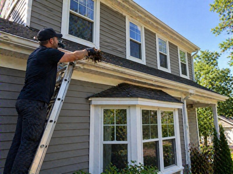 Gutter Cleaning in Rochester, NY