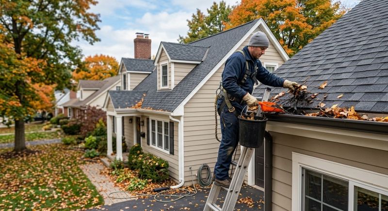 Gutter Leaf Clearing in Longmont, CO