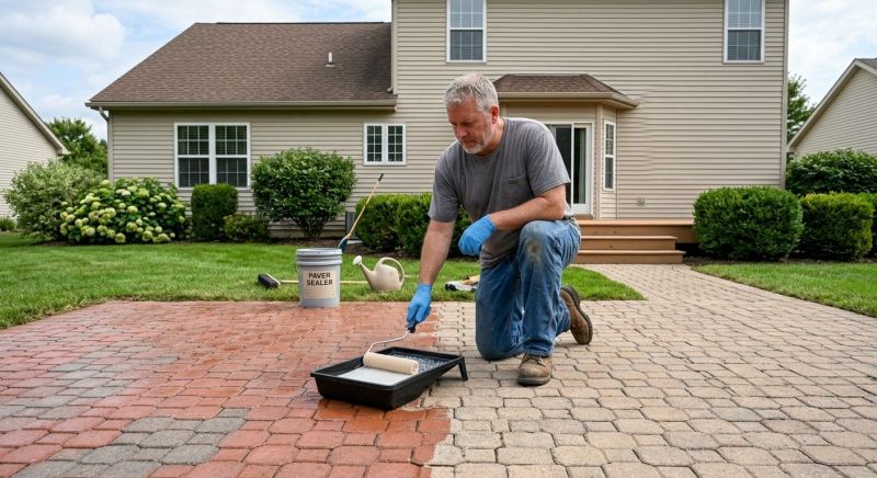 Hardscape Sealing in Kansas City, KS